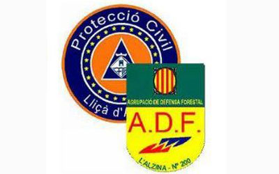 Logo de l'AssociaciÃ³ de voluntaris de protecciÃ³ civil