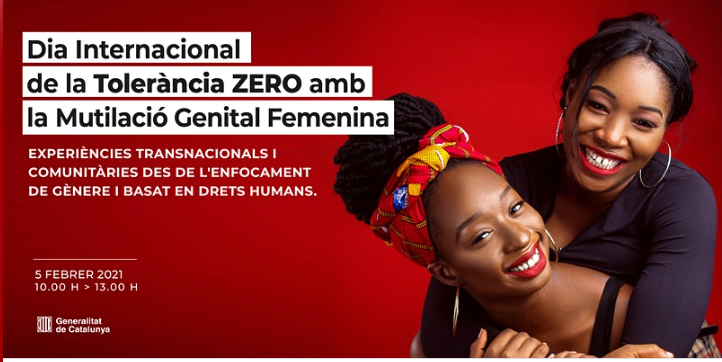 Jornada amb motiu del Dia Internacional de la Tolerància ZERO amb la Mutilació Genital Femenina 