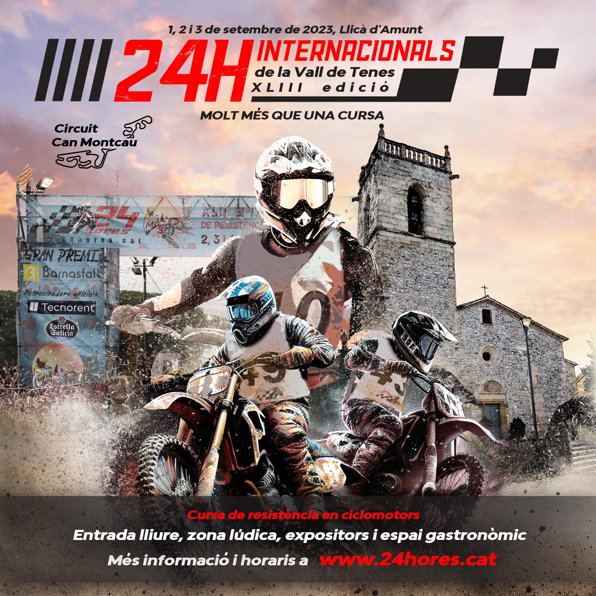 Inscripcions obertes per a la XLIII edició de les 24 Hores Internacionals de Resistència en Ciclomotors de la Vall del Tenes