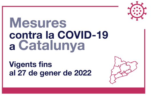  Mesures contra la COVID-19 vigents fins al 27 de gener