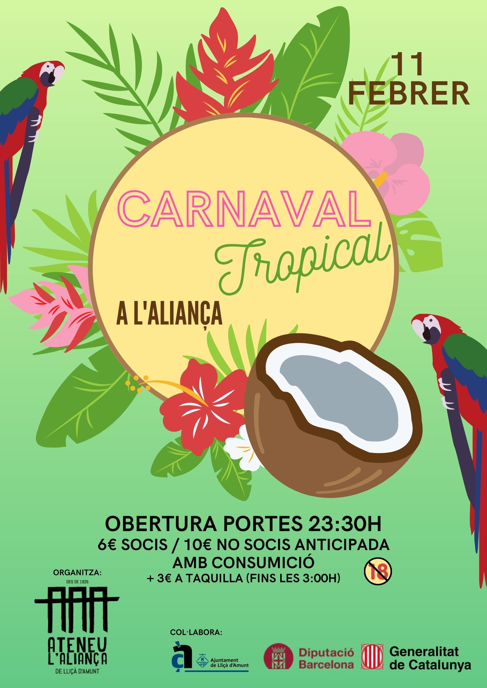 Carnaval Tropical a l'Aliança
