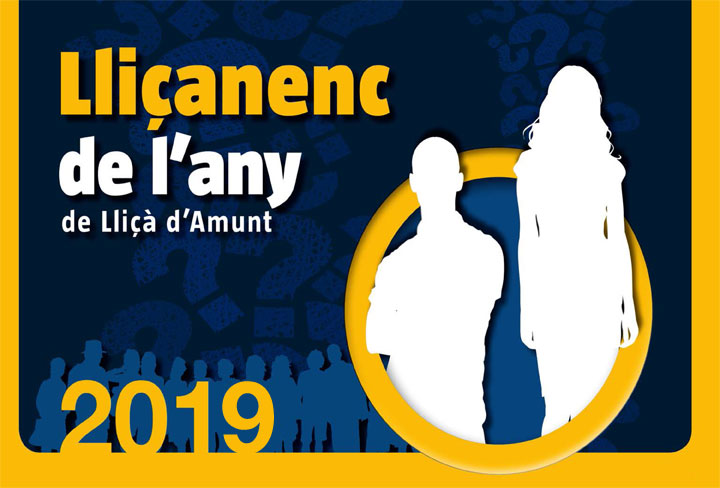 Premi Lliçanenc de l'Any 2019